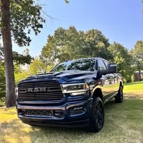 Black Ram truck after detailing